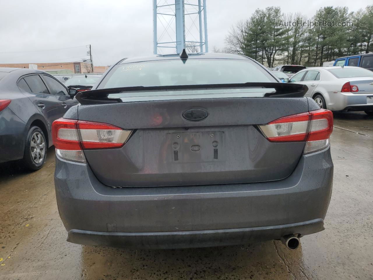 2018 Subaru Impreza Sport Gray vin: 4S3GKAK64J3614971