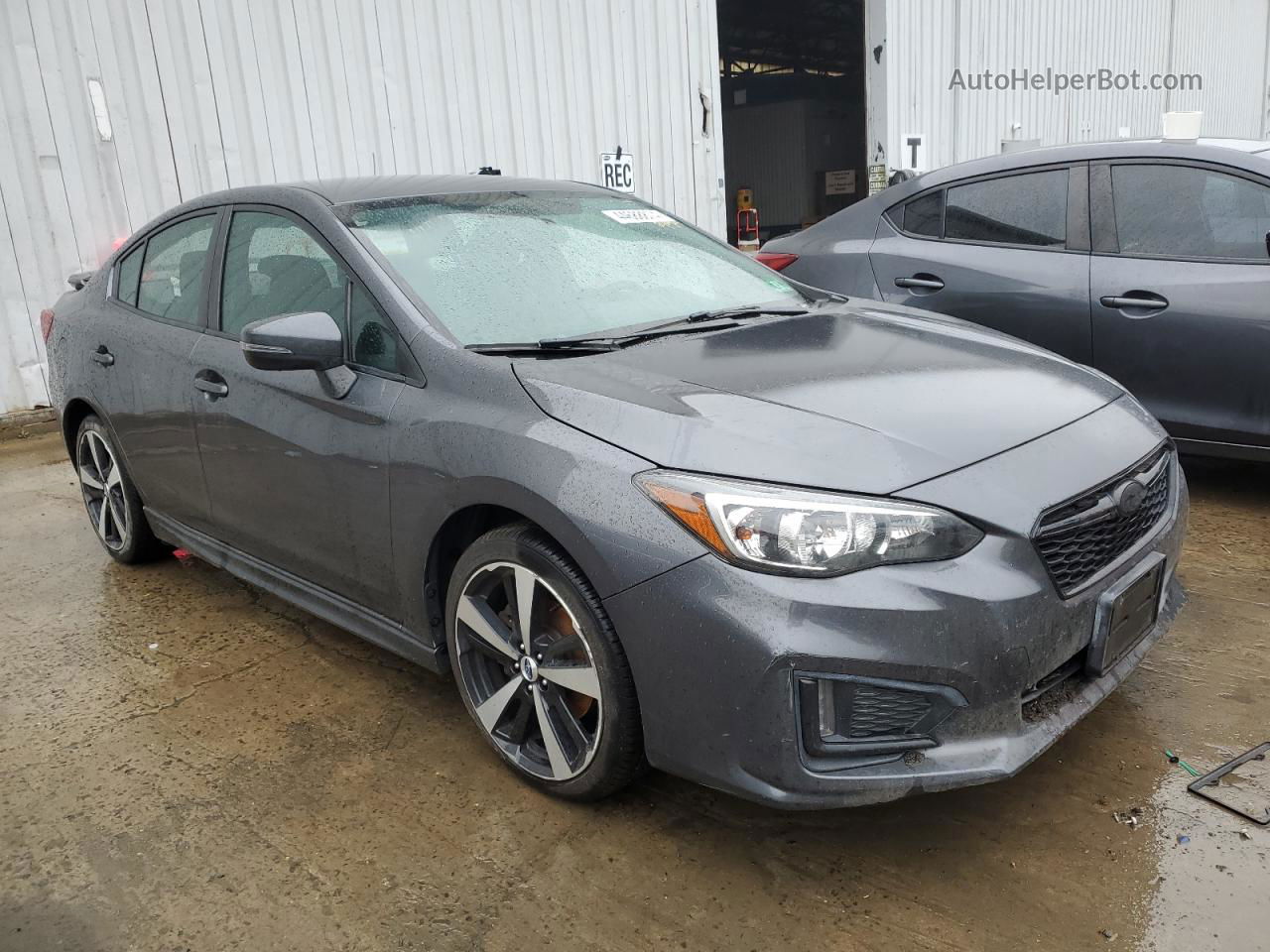 2018 Subaru Impreza Sport Gray vin: 4S3GKAK64J3614971