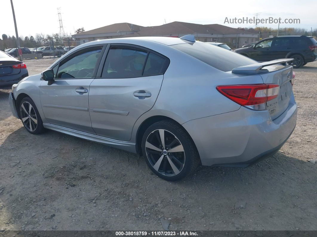 2018 Subaru Impreza 2.0i Sport Silver vin: 4S3GKAK68J3619171