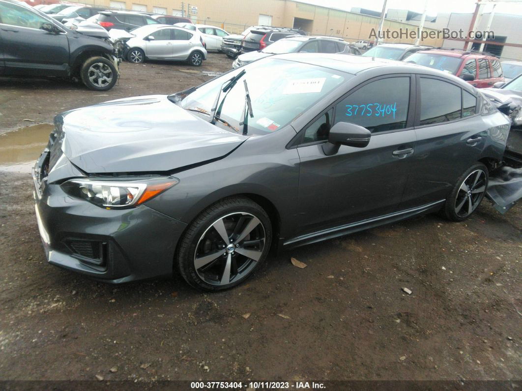 2018 Subaru Impreza Sport Gray vin: 4S3GKAL61J3623450