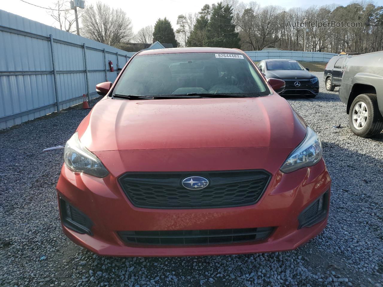 2018 Subaru Impreza Sport Red vin: 4S3GKAL63J3614782