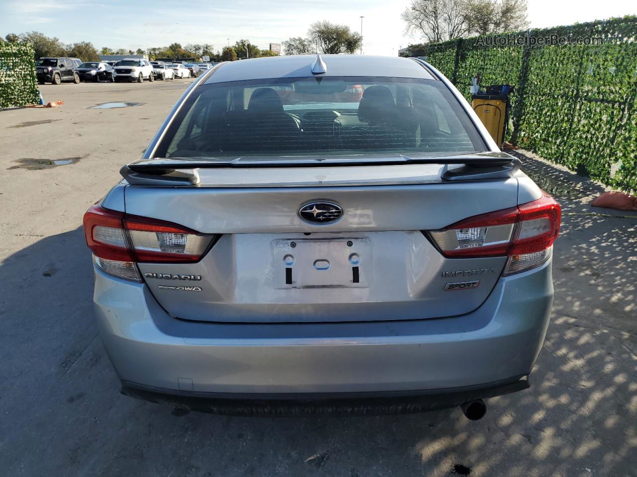 2018 Subaru Impreza Sport Silver vin: 4S3GKAL63J3618248