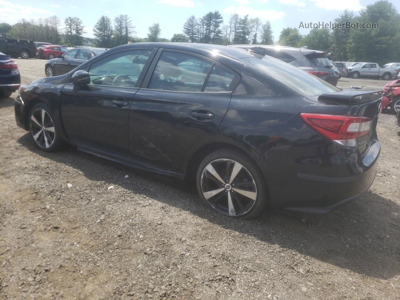 2018 Subaru Impreza Sport Black vin: 4S3GKAL65J3603461