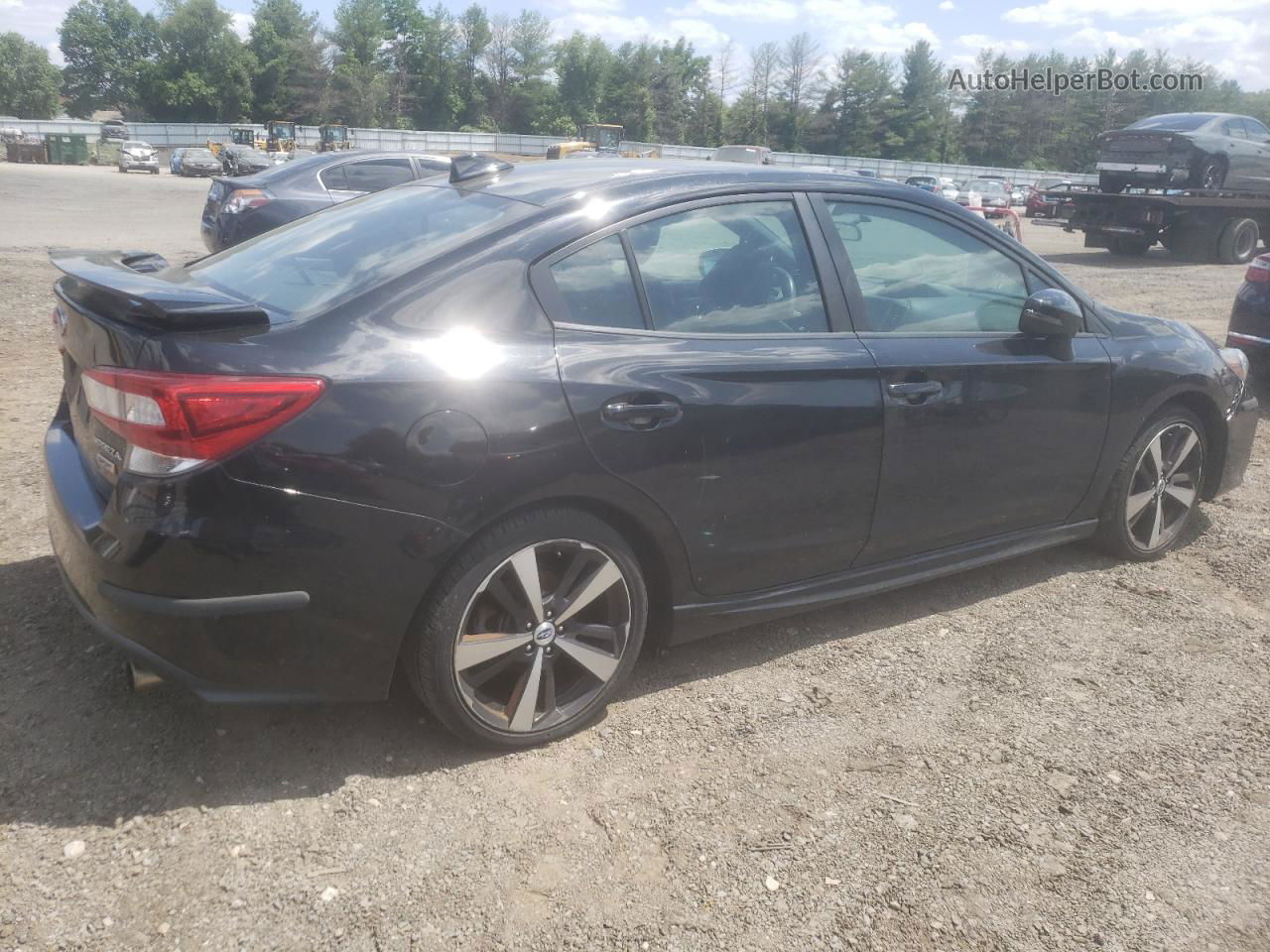 2018 Subaru Impreza Sport Black vin: 4S3GKAL65J3603461