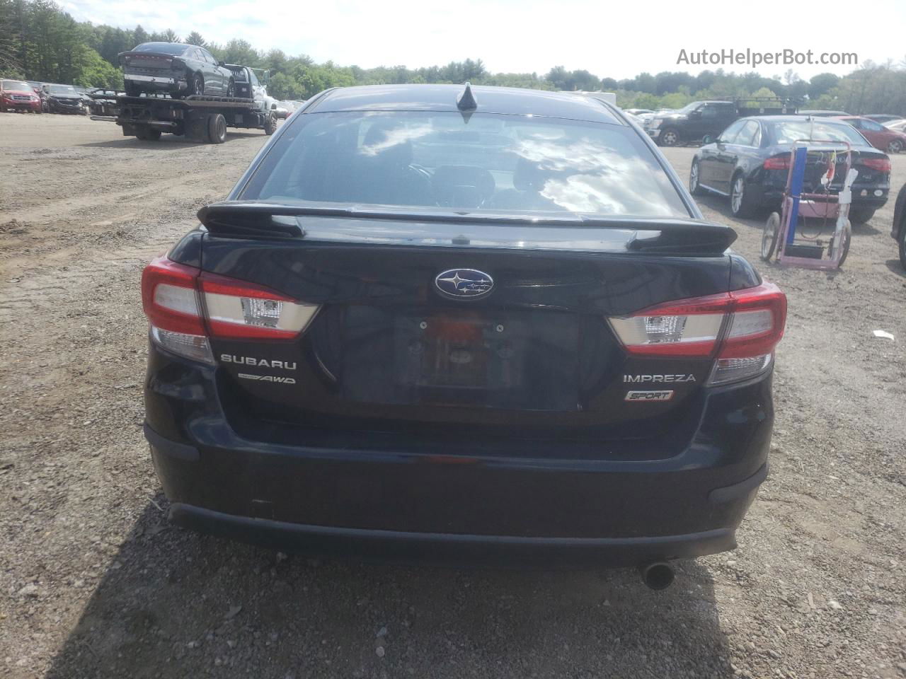 2018 Subaru Impreza Sport Black vin: 4S3GKAL65J3603461