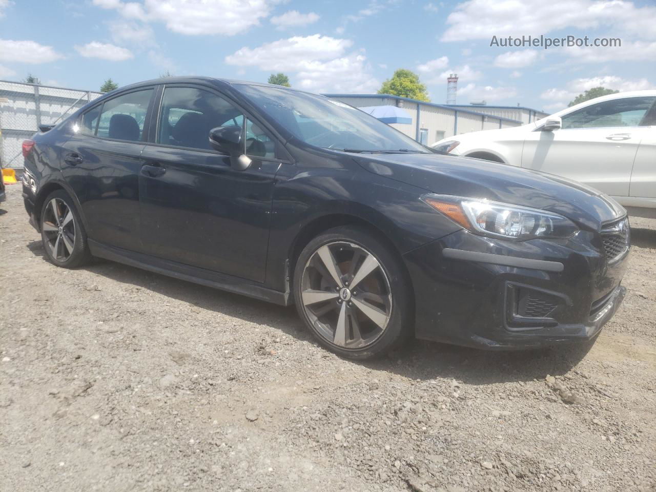 2018 Subaru Impreza Sport Black vin: 4S3GKAL65J3603461