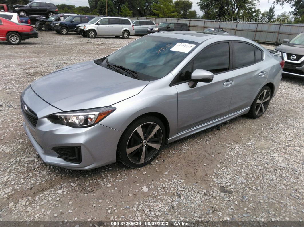 2018 Subaru Impreza Sport Silver vin: 4S3GKAL66J3617482