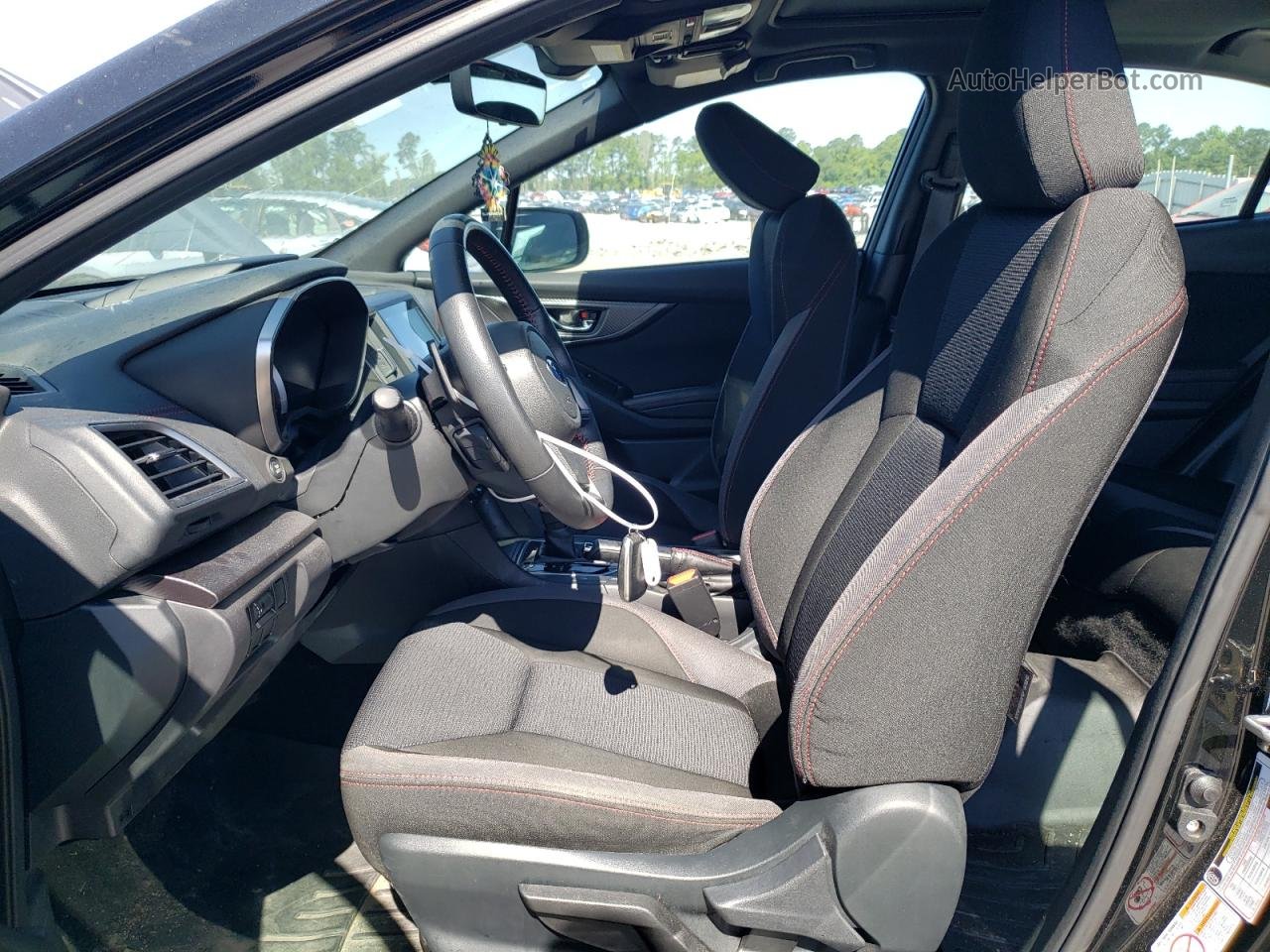 2018 Subaru Impreza Sport Черный vin: 4S3GKAM61J3622541