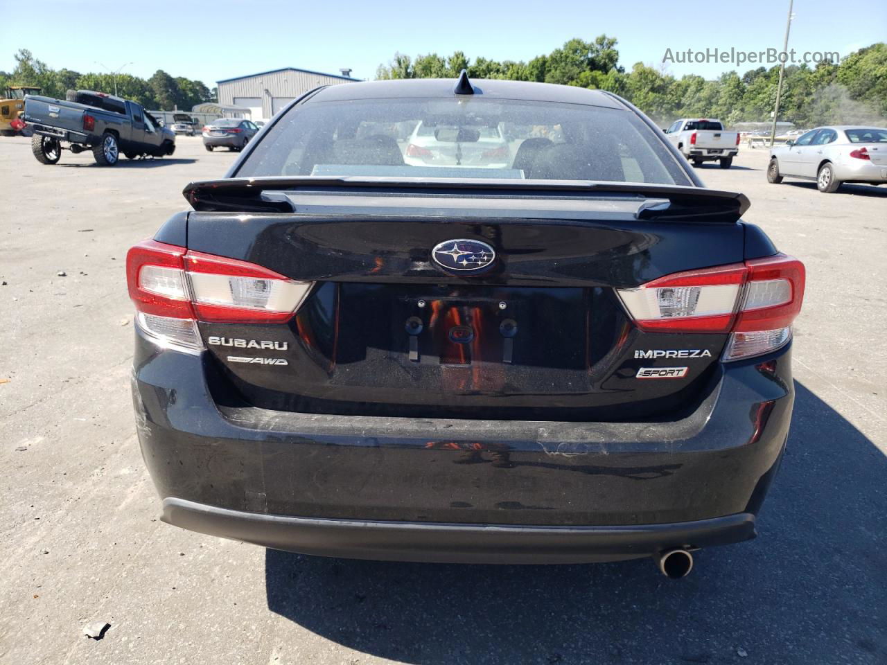 2018 Subaru Impreza Sport Black vin: 4S3GKAM61J3622541