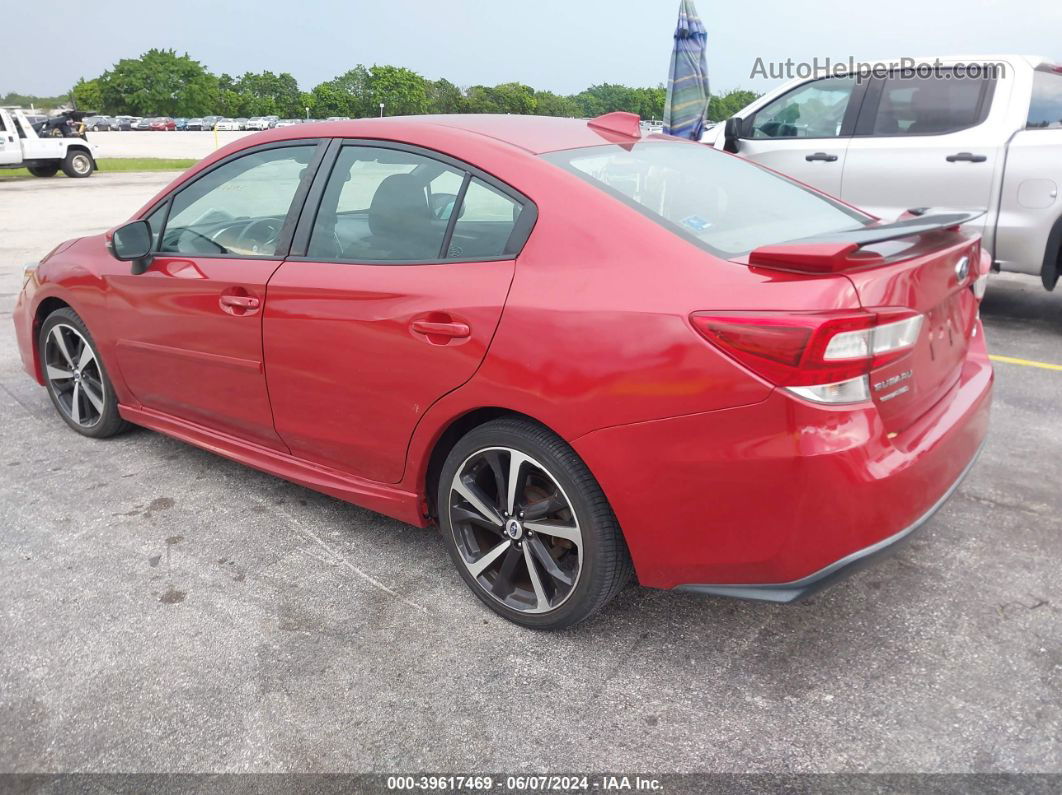 2018 Subaru Impreza 2.0i Sport Red vin: 4S3GKAM62J3616652