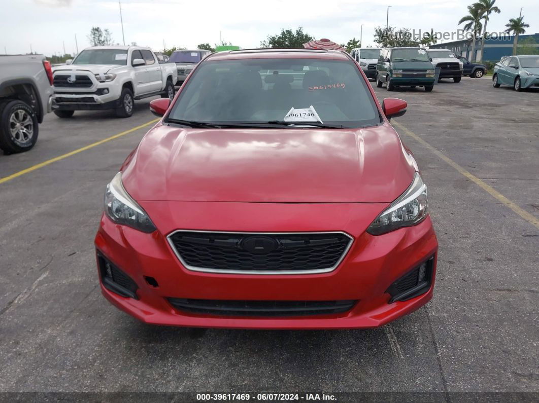 2018 Subaru Impreza 2.0i Sport Red vin: 4S3GKAM62J3616652