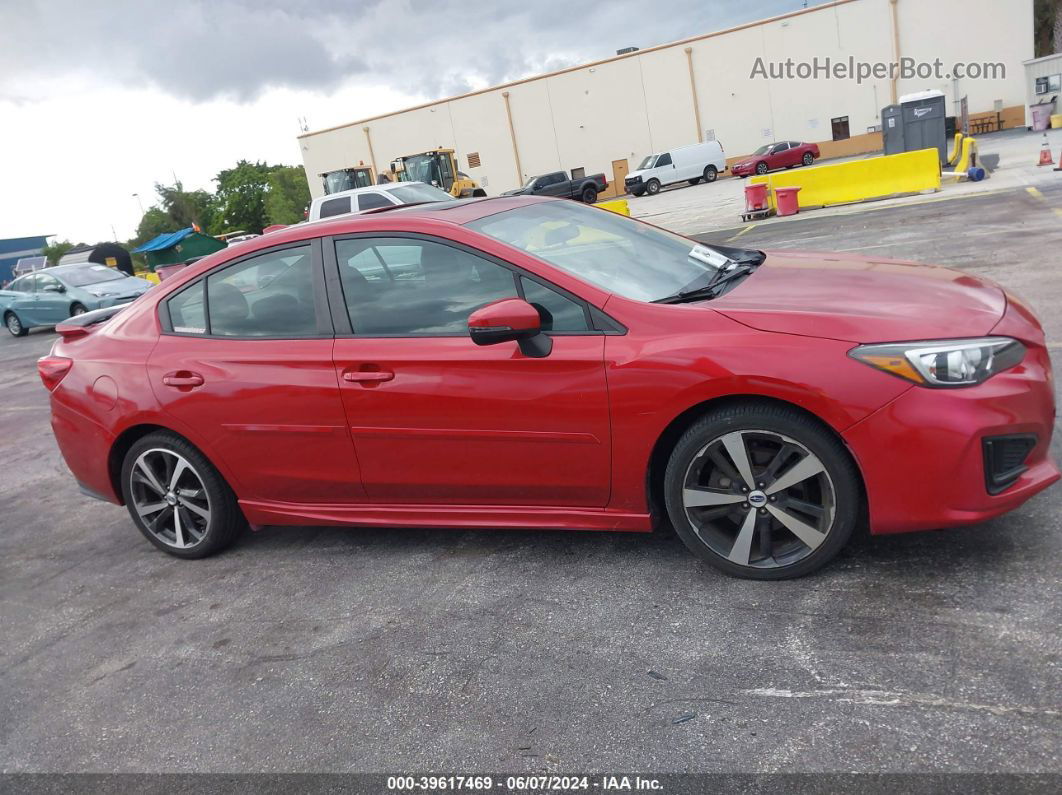 2018 Subaru Impreza 2.0i Sport Red vin: 4S3GKAM62J3616652