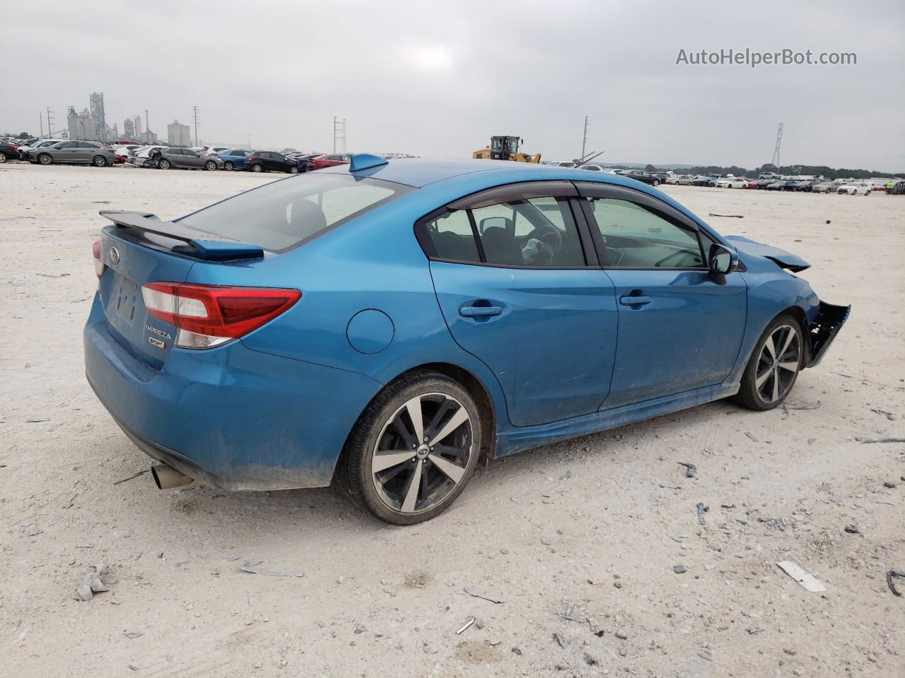 2018 Subaru Impreza Sport Blue vin: 4S3GKAM62J3623021