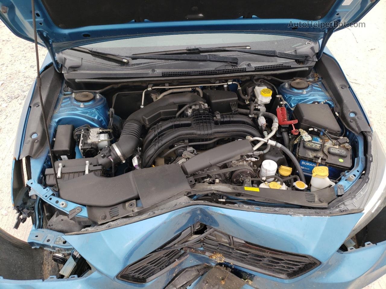 2018 Subaru Impreza Sport Синий vin: 4S3GKAM62J3623021