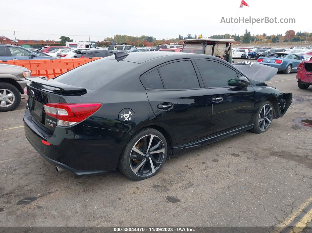 2021 Subaru Impreza Sport Black vin: 4S3GKAM62M3600018