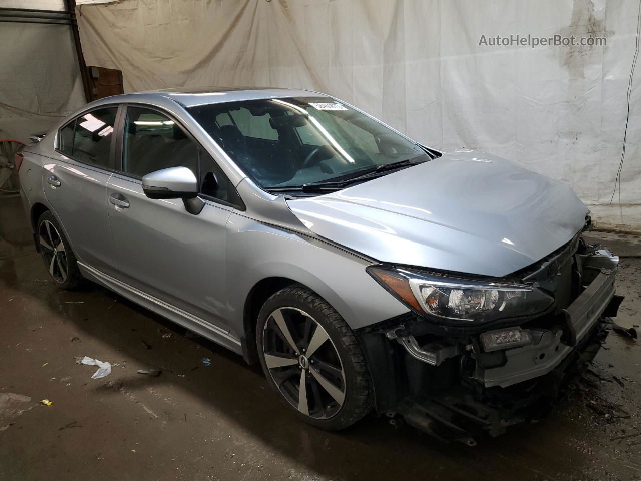 2018 Subaru Impreza Sport Silver vin: 4S3GKAM63J3612898