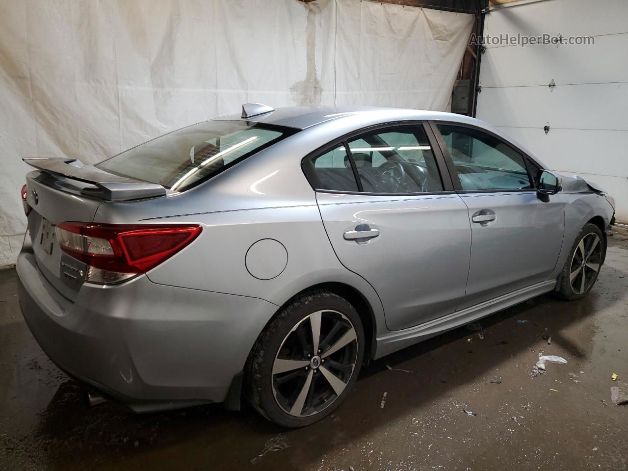 2018 Subaru Impreza Sport Серебряный vin: 4S3GKAM63J3612898