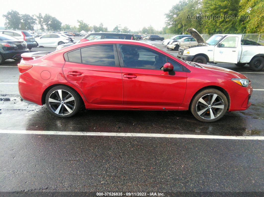 2018 Subaru Impreza Sport Red vin: 4S3GKAM68J3621760