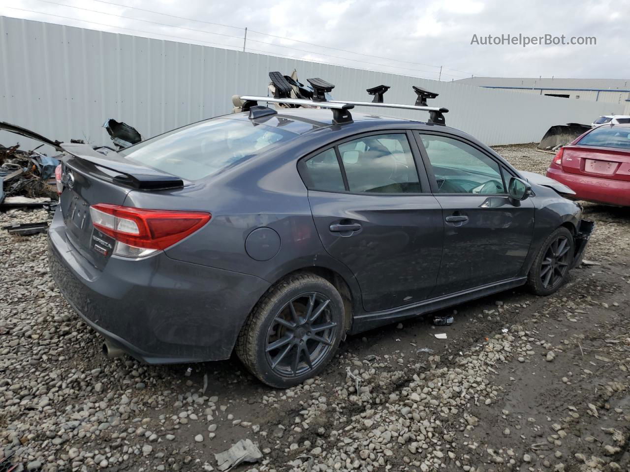 2018 Subaru Impreza Sport Gray vin: 4S3GKAM69J3609715