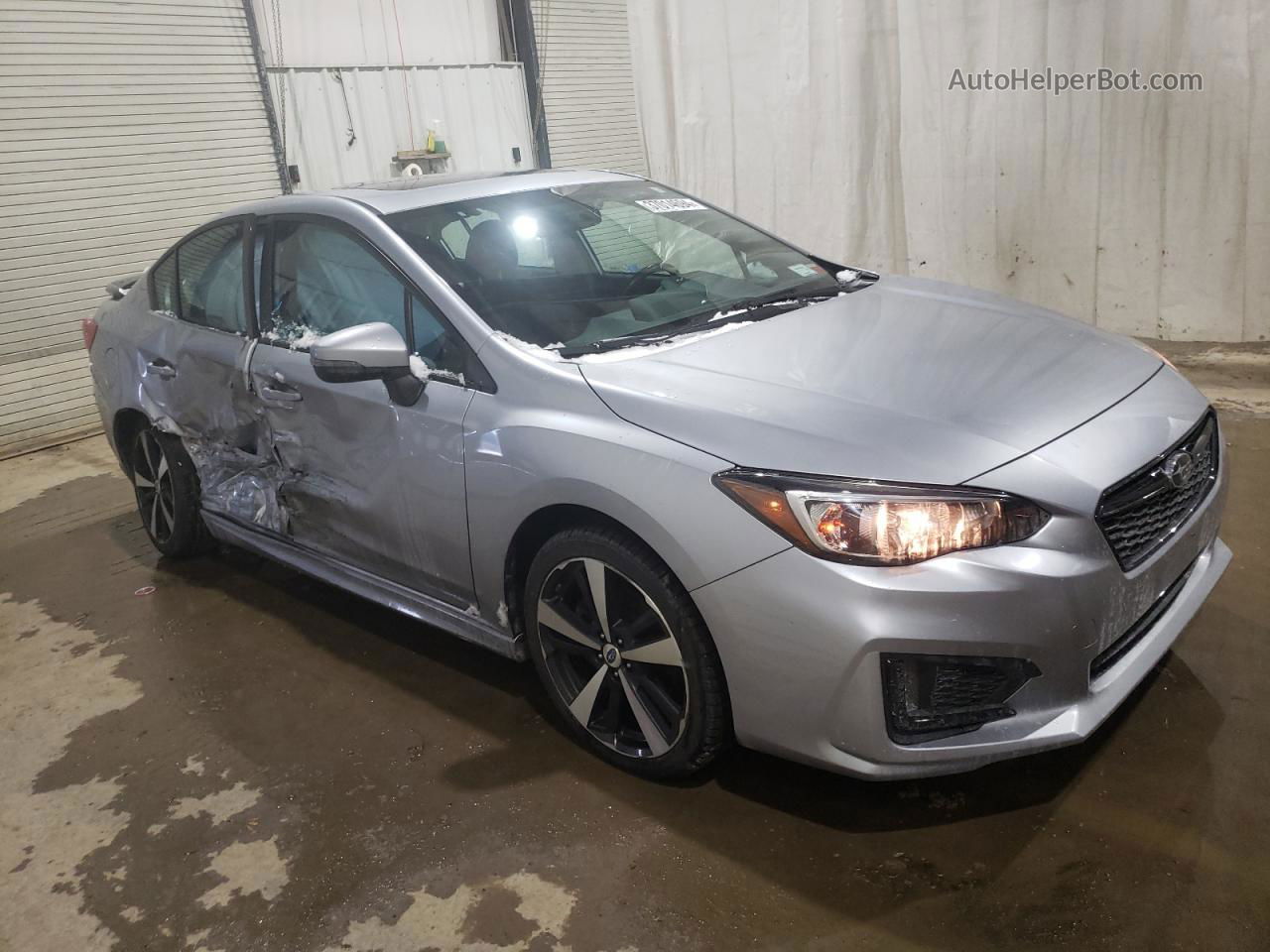 2018 Subaru Impreza Sport Gray vin: 4S3GKAM6XJ3603535