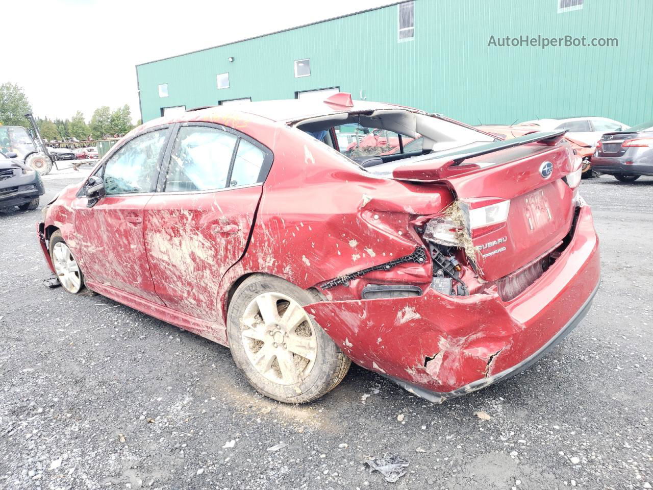 2018 Subaru Impreza Limited Red vin: 4S3GKAS6XJ3607720