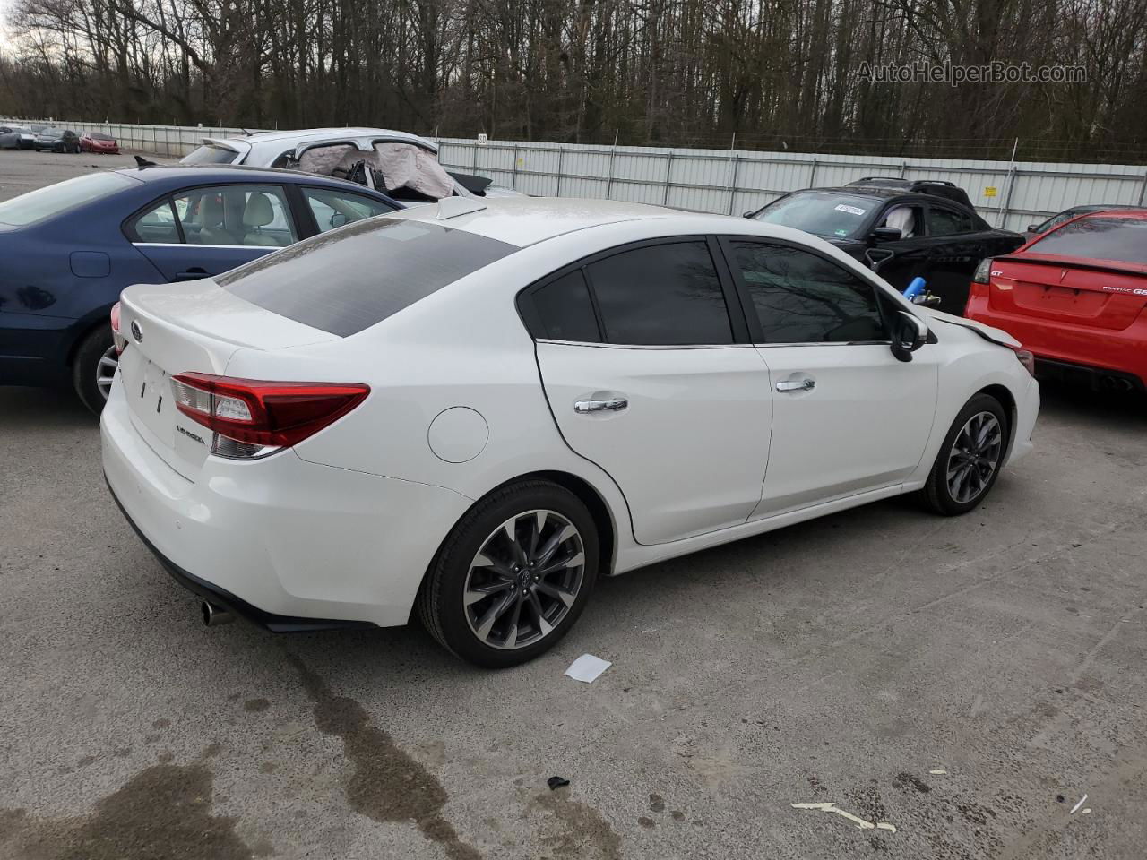 2021 Subaru Impreza Limited White vin: 4S3GKAU62M3601542