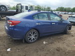 2018 Subaru Impreza Limited Blue vin: 4S3GKAU64J3605071