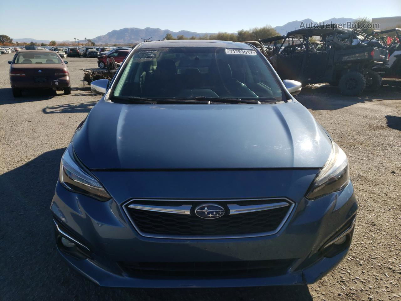 2018 Subaru Impreza Limited Синий vin: 4S3GKAU67J3611303