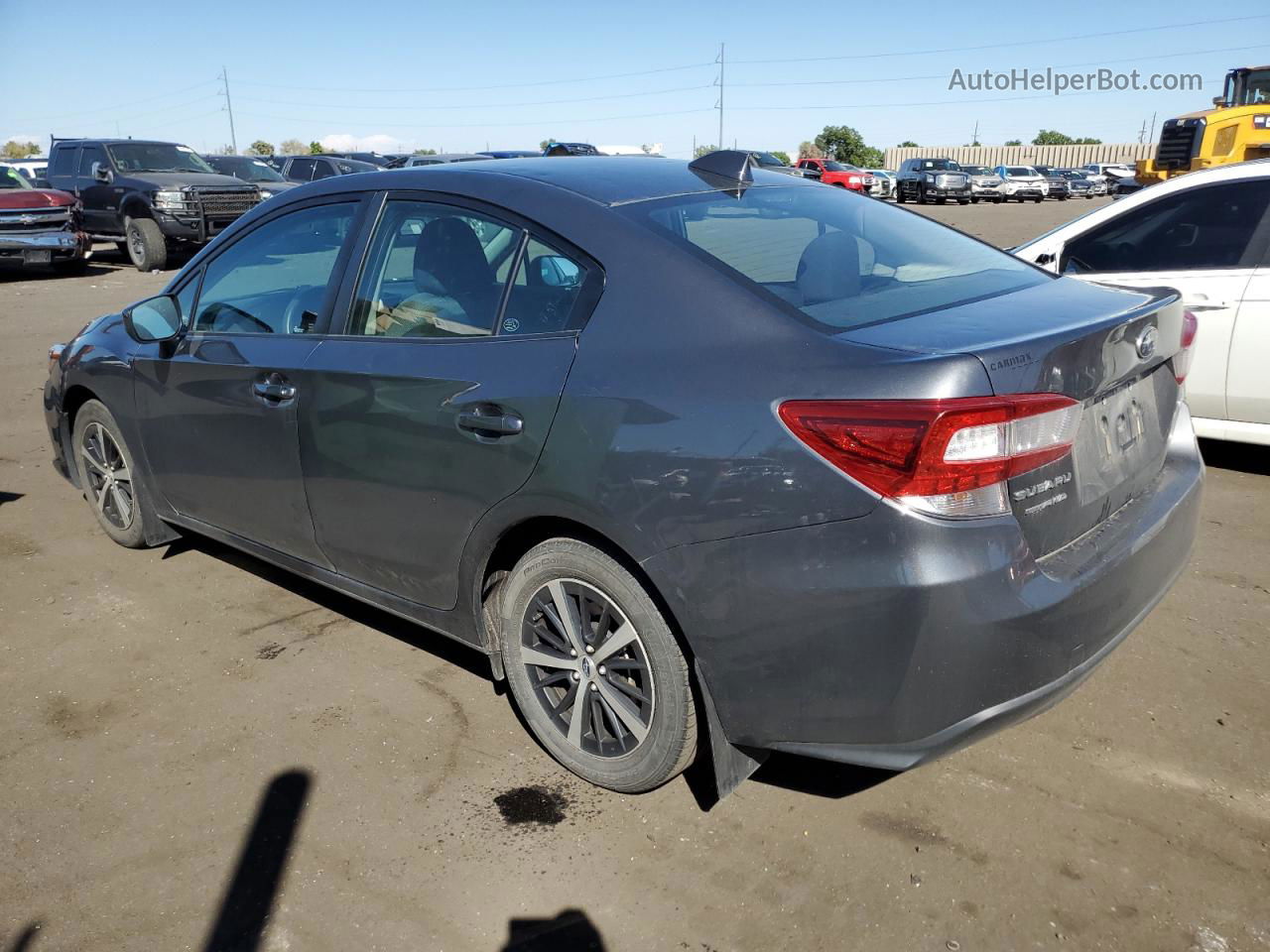 2021 Subaru Impreza Premium Gray vin: 4S3GKAV60M3605877