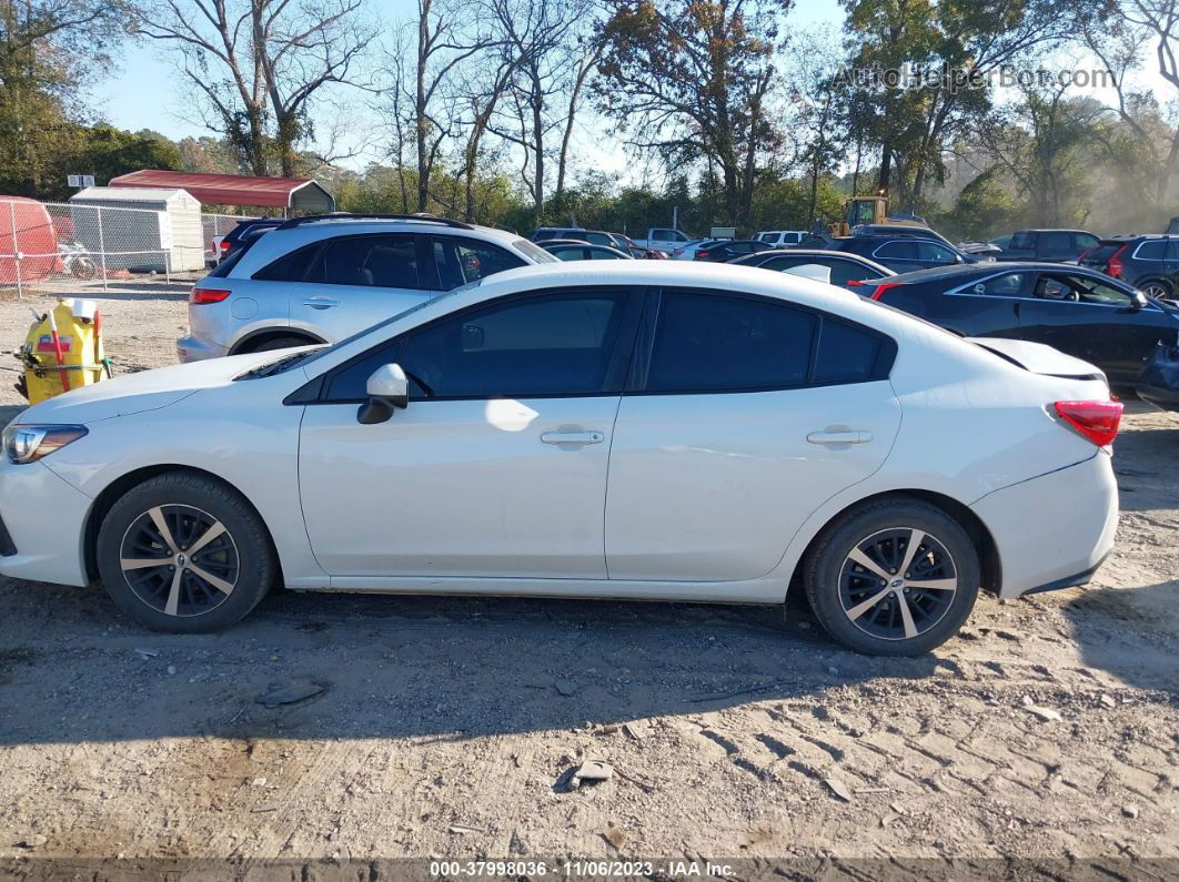 2021 Subaru Impreza Premium White vin: 4S3GKAV60M3607029