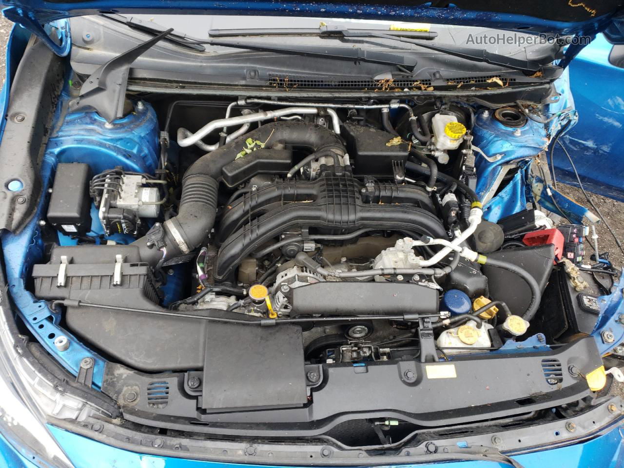 2021 Subaru Impreza Premium Blue vin: 4S3GKAV62M3602351