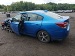 2021 Subaru Impreza Premium Blue vin: 4S3GKAV62M3602351