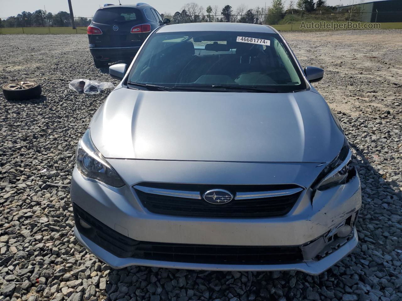 2021 Subaru Impreza Premium Silver vin: 4S3GKAV64M3606935