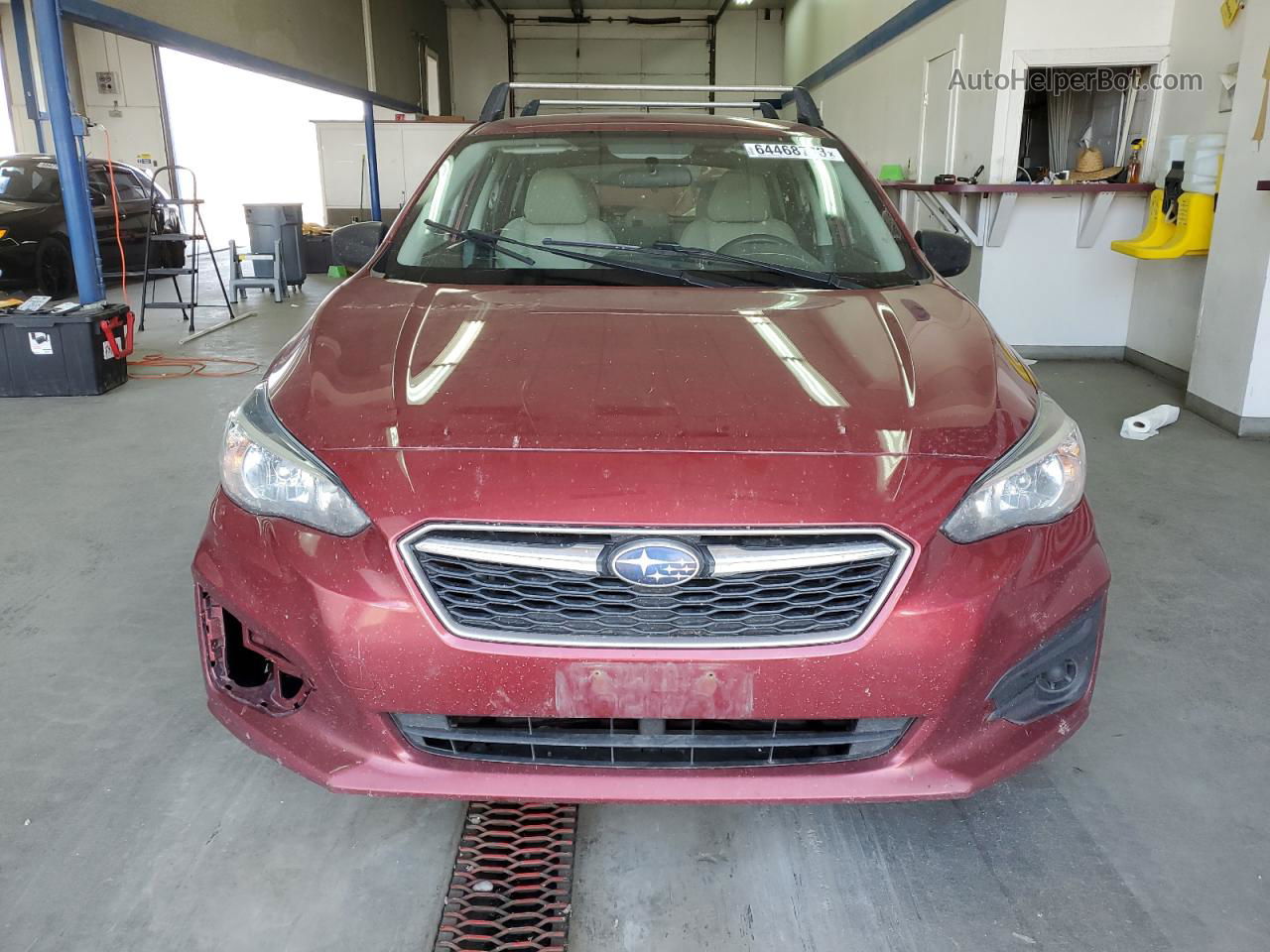 2018 Subaru Impreza  Red vin: 4S3GTAA60J1702040