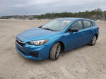 2018 Subaru Impreza  Blue vin: 4S3GTAA60J1718867