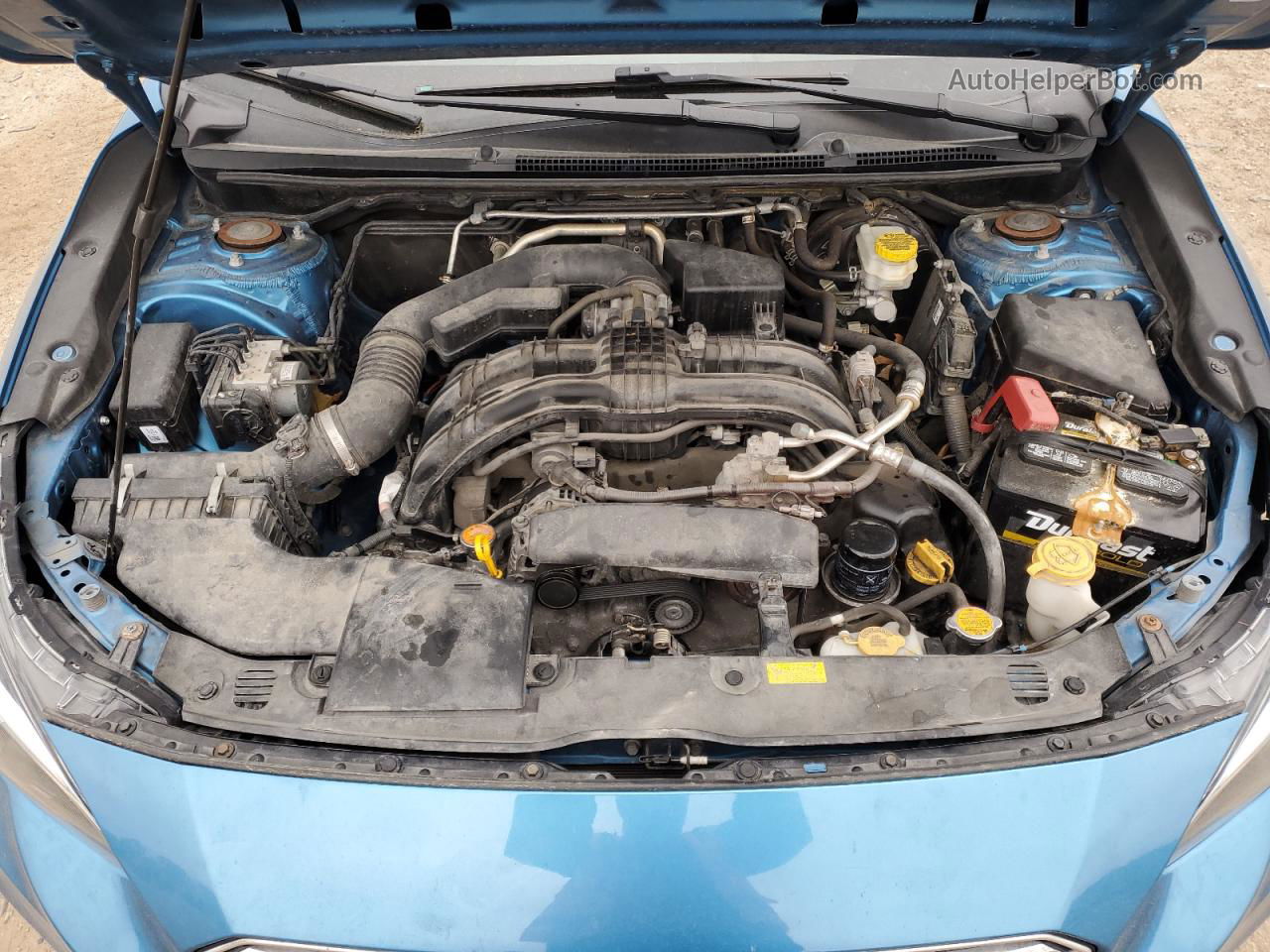 2018 Subaru Impreza  Blue vin: 4S3GTAA60J1718867