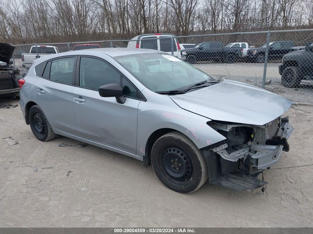 2018 Subaru Impreza 2.0i Silver vin: 4S3GTAA60J1720523