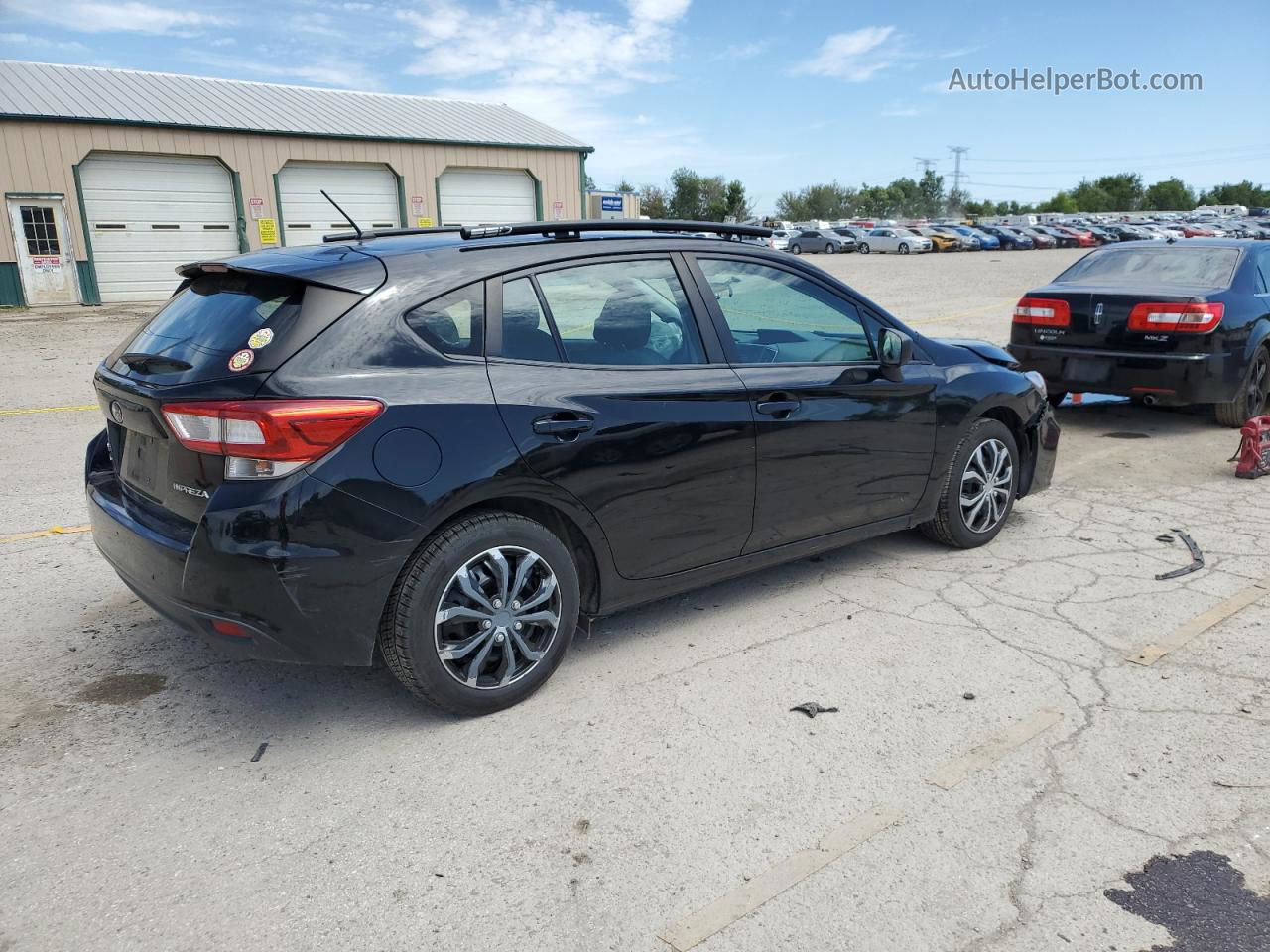 2018 Subaru Impreza  Black vin: 4S3GTAA61J1718361