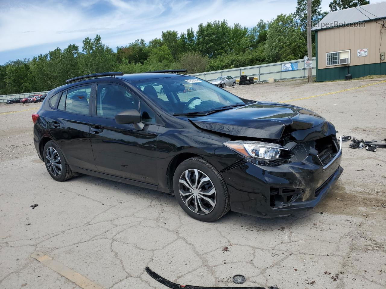 2018 Subaru Impreza  Black vin: 4S3GTAA61J1718361