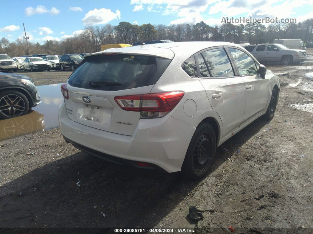 2018 Subaru Impreza 2.0i Белый vin: 4S3GTAA61J3700186