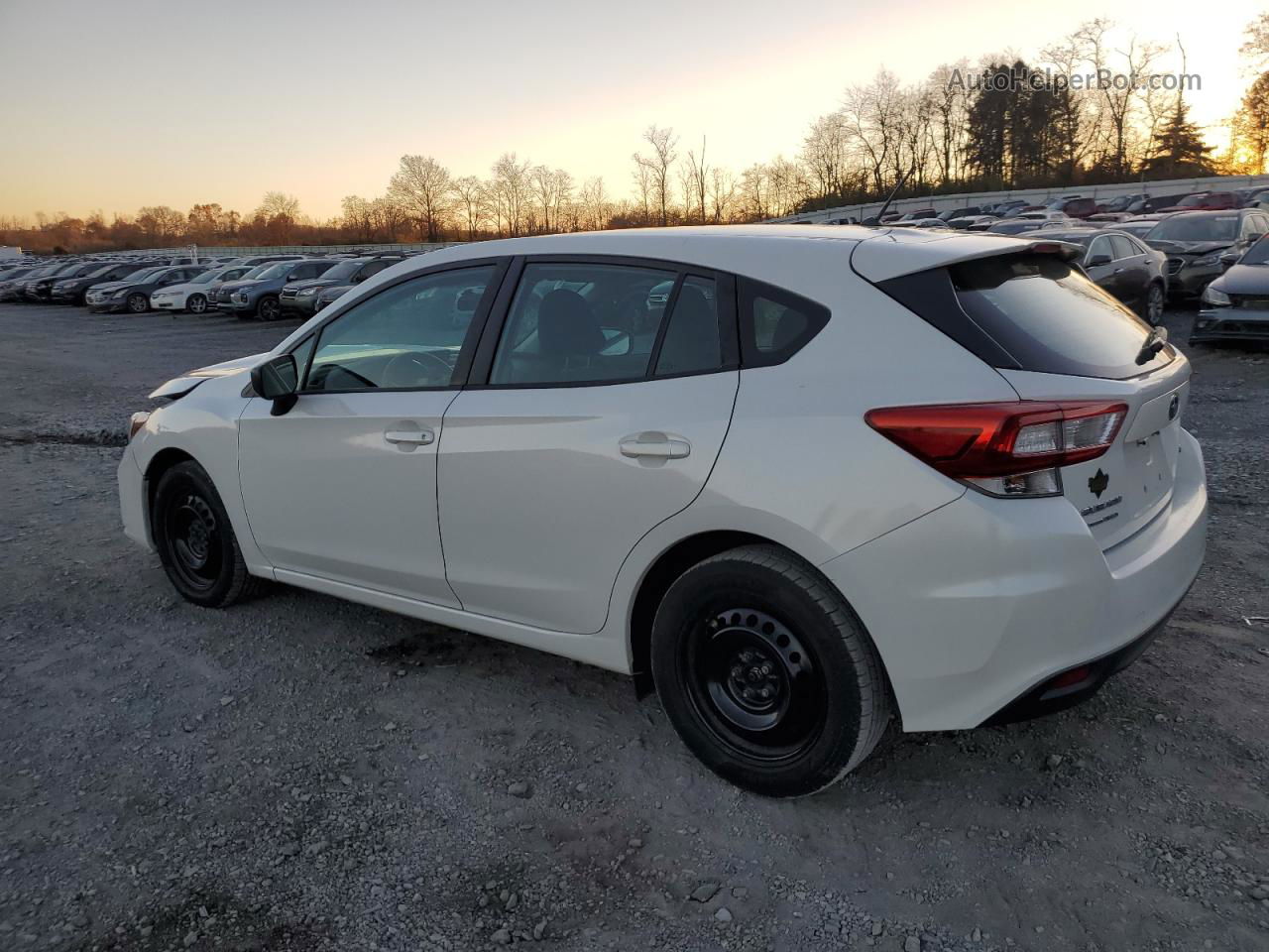 2018 Subaru Impreza  White vin: 4S3GTAA61J3703220