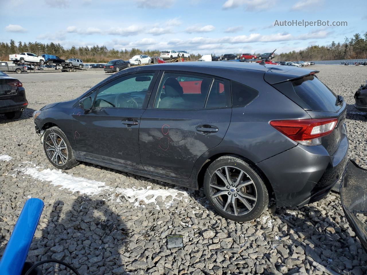 2018 Subaru Impreza  Серый vin: 4S3GTAA61J3719904