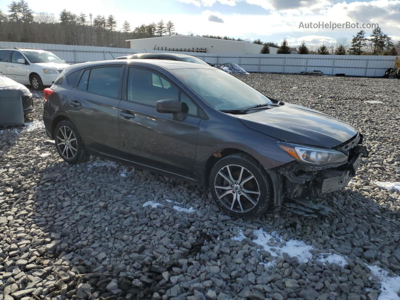 2018 Subaru Impreza  Gray vin: 4S3GTAA61J3719904