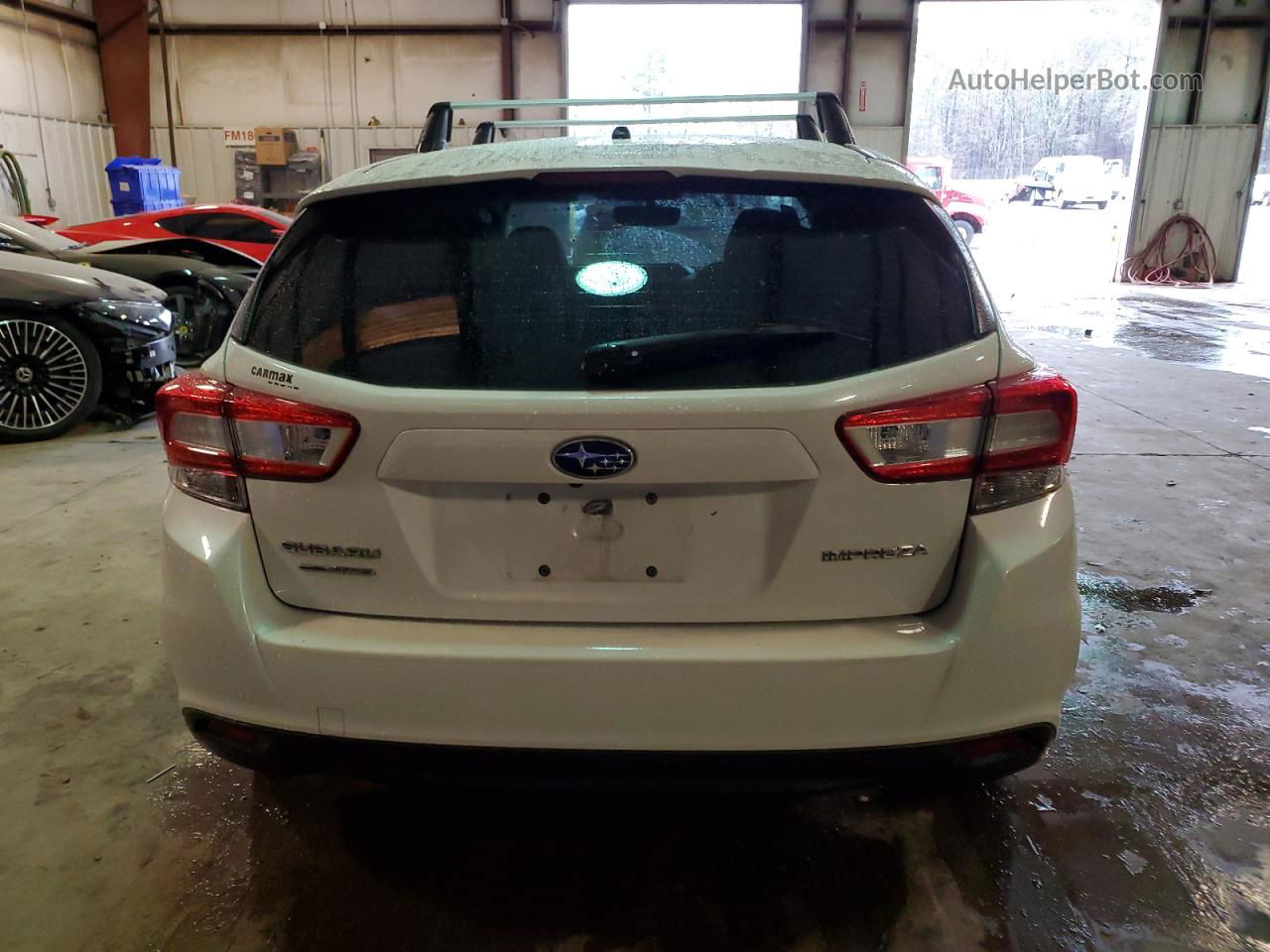 2018 Subaru Impreza  White vin: 4S3GTAA61J3736377