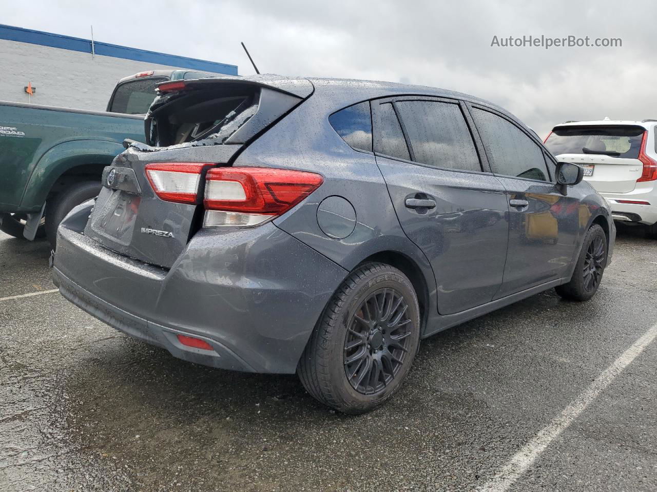 2018 Subaru Impreza  Gray vin: 4S3GTAA61J3744088