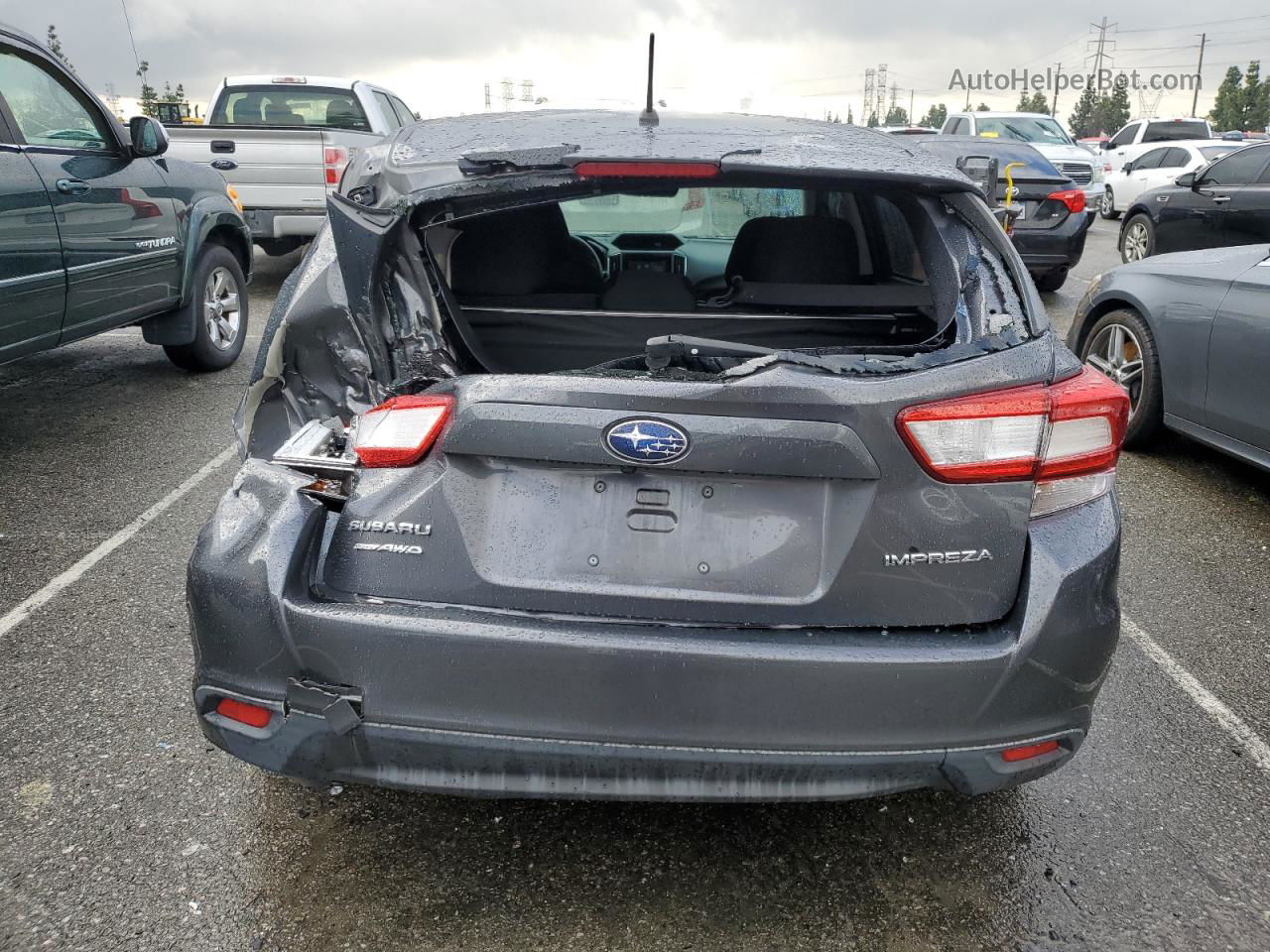 2018 Subaru Impreza  Gray vin: 4S3GTAA61J3744088