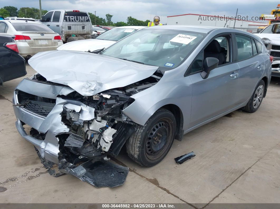 2018 Subaru Impreza   Silver vin: 4S3GTAA62J3730572