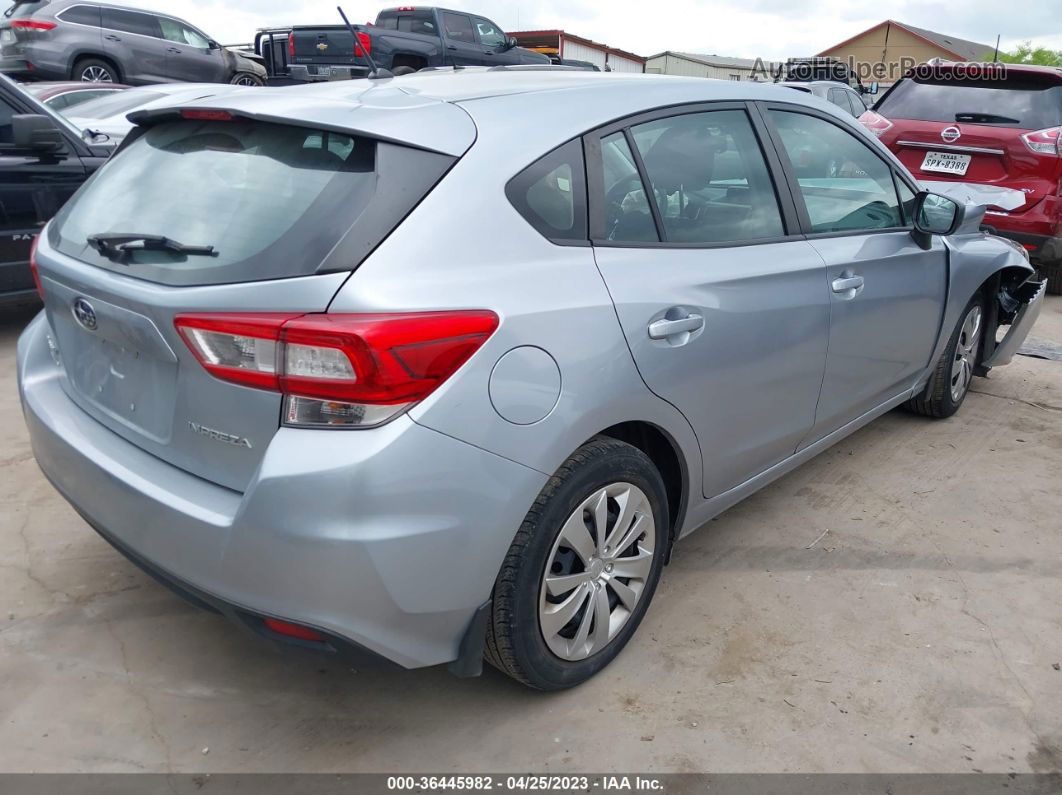 2018 Subaru Impreza   Silver vin: 4S3GTAA62J3730572