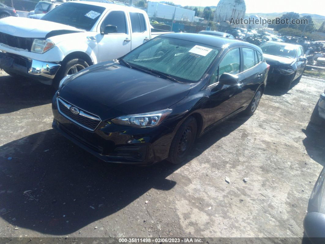 2018 Subaru Impreza   Black vin: 4S3GTAA63J3734095