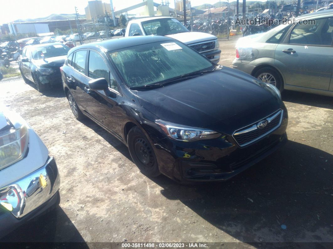 2018 Subaru Impreza   Black vin: 4S3GTAA63J3734095